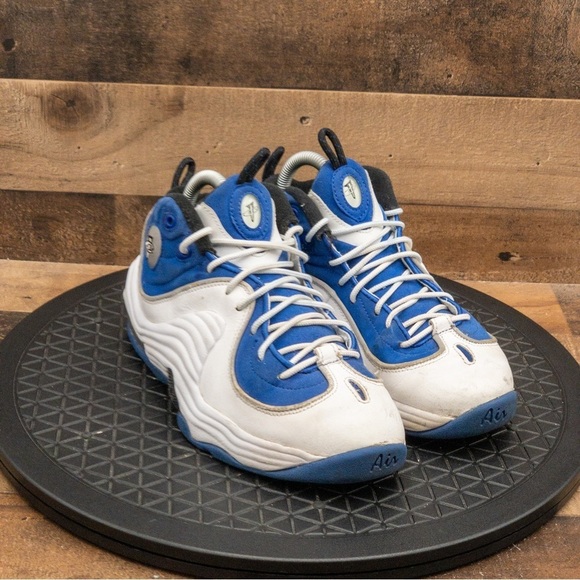 Nike Air Penny II 2 College Blue/Black-White 820249-400 GS Size 5.5Y - Picture 3 of 9